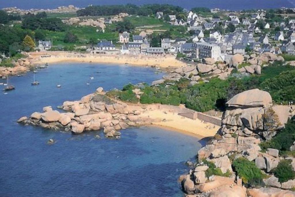 Studio Les Pieds Dans L'Eau Au Port De Ploumanac'H Perros-Guirec Eksteriør bilde