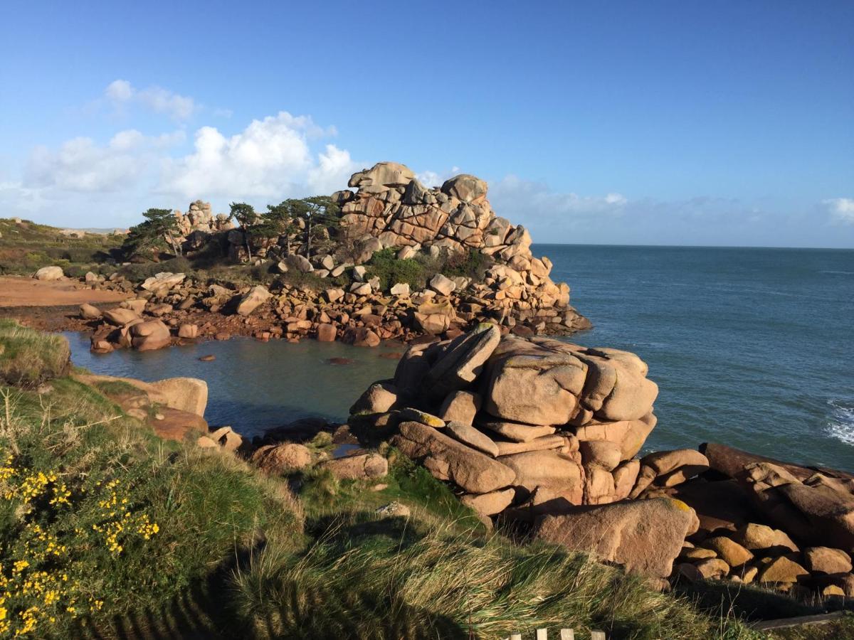 Studio Les Pieds Dans L'Eau Au Port De Ploumanac'H Perros-Guirec Eksteriør bilde