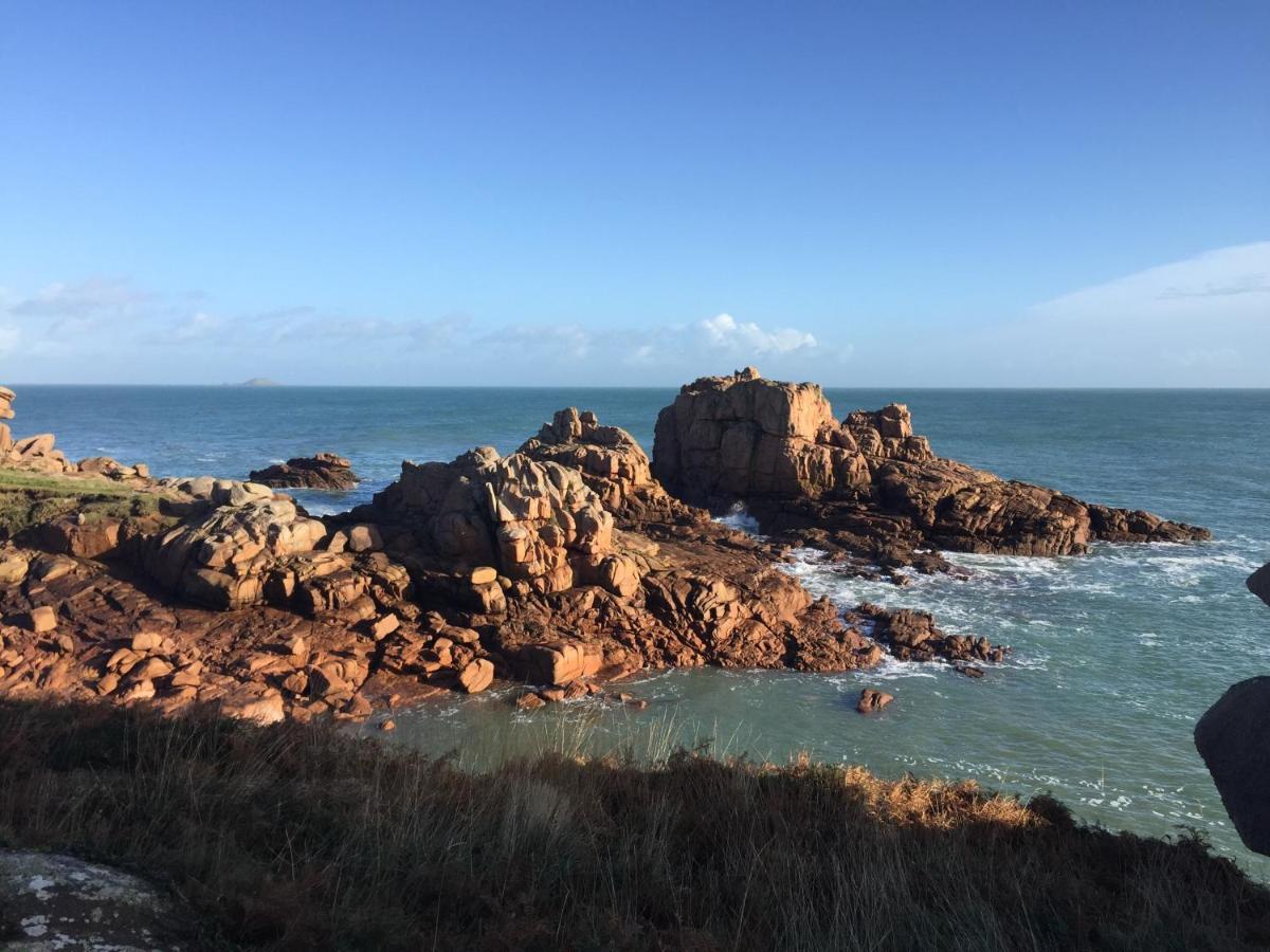 Studio Les Pieds Dans L'Eau Au Port De Ploumanac'H Perros-Guirec Eksteriør bilde